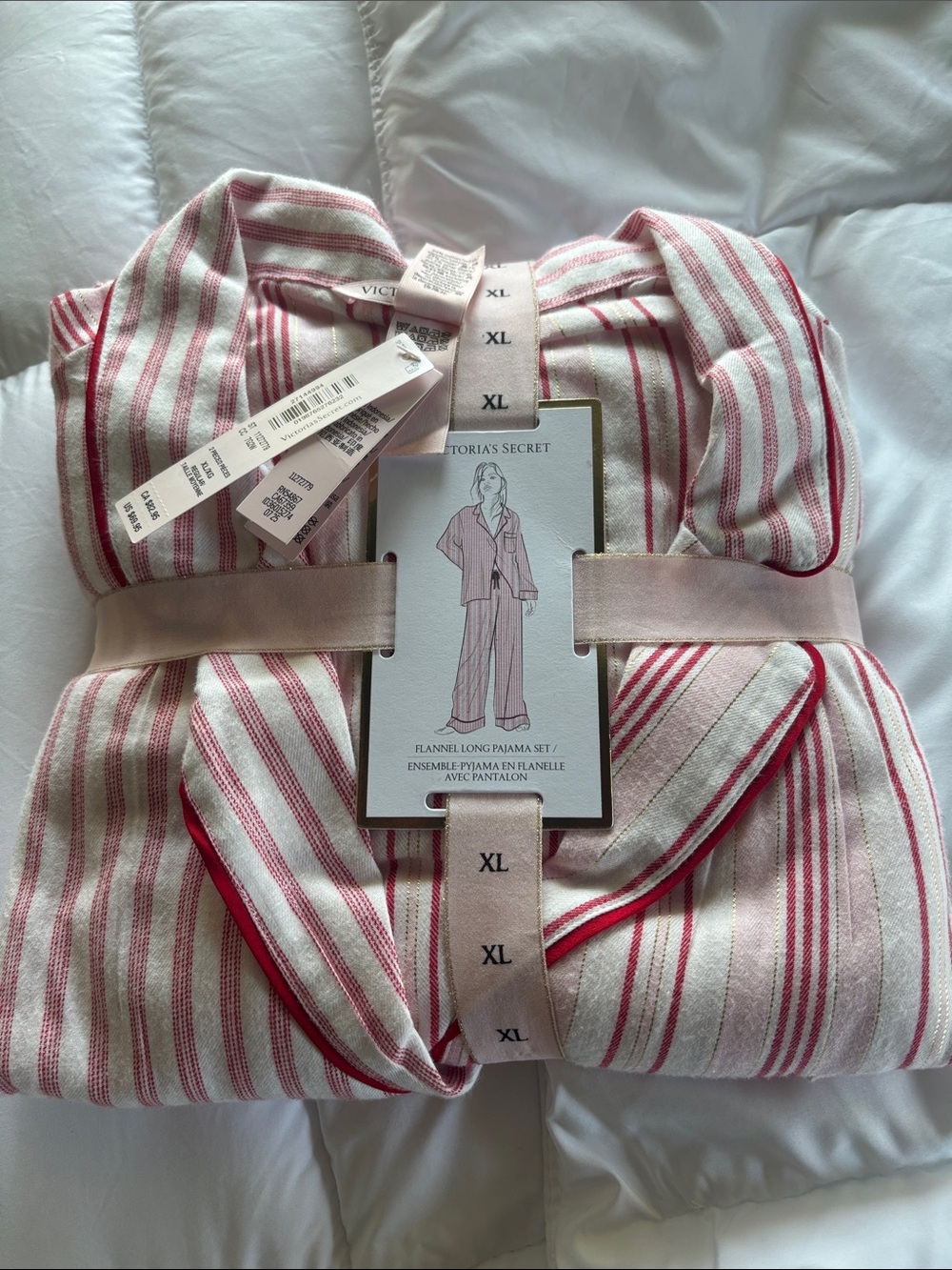 Victoia secret flannel pajamas